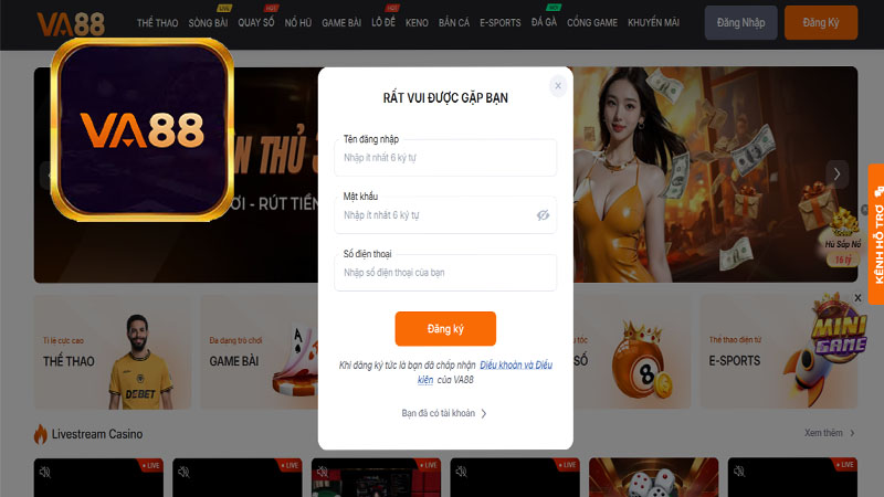 Tại sao nên chọn Va88?